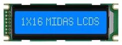 ALPHANUMERIC DISPLAY, STN, 6.56MM, COB MC11606C6WR-BNMLW