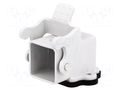 Enclosure for connectors: HDC; size 3A; with latch; angled; metal MOLEX MX-93601-0620