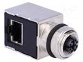 Adapter; M12 female X coded,RJ45 socket; X code-ProfiNET HARTING 21033814800