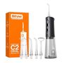 Water flosser with nozzles set Bitvae C2 (black), Bitvae C2 black