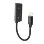 Lightning to AUX mini jack 3.5mm adapter + Lightning Budi (black), Budi 137