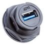 USB CABLE, TYP A PLUG- TYP A RCPT, 200MM UA-30PMFL-LC7B20.