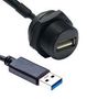 USB CABLE, TYP A PLUG-TYP A RCPT, 300MM UA-30PMFL-SC7B30.