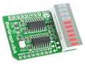 Click board; prototype board; Comp: 74HC595; LCD; display MIKROE MIKROE-1423