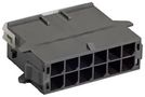 CONNECTOR HOUSING, PLUG, 4POS, 5.7MM 105411-0104