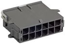 CONNECTOR HOUSING, PLUG, 6POS, 5.7MM 105411-1106