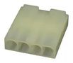 PLUG HOUSING, 4POS, NYLON 6.6, NATURAL 19-09-2046