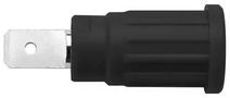 CONN, BANANA, JACK, 32A, BLK SEPB 6453 NI / SW