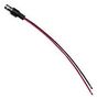 BNC JACK TO FREE END, BLACK BU-5200-A-4-0