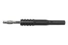 4MM BANANA JACK - PLUG ADAPTER, BLACK BU-32101-0