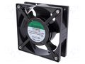 Fan: AC; axial; 230VAC; 120x120x38mm; 125m3/h(±10%); 41dBA; slide SUNON DP209WR2123HST