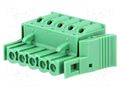 Connector: pluggable terminal block; plug; female; 12A; 250V; 1x5 PHOENIX CONTACT FKC2.5/5-5.08