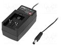 Power supply: switching; mains,plug-in; 18VDC; 1.33A; 24W; 80% MEAN WELL GE24I18-P1J