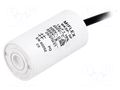 Capacitor: polypropylene; motors, run; 14uF; 450V; Ø35x65mm; ±10% MIFLEX I150V614K-C1