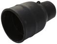 HEAT SHRINK BOOT, LIPPED, 24MM, BLK 202K121-25/86-0
