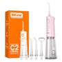 Water flosser with nozzles set Bitvae C2 (pink), Bitvae C2 Pink
