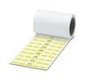 LABEL, POLYESTER, YELLOW, 6MM X 15MM 0819288