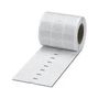 LABEL, POLYESTER, WHITE, 12.7MM X 25.4MM 830570