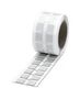 LABEL, POLYESTER, SILVER, 22MM X 22MM 0827475