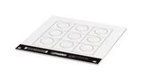 LABEL, ABS, WHITE, 10MM X 45MM 0831701