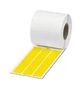 LABEL, PVC, YELLOW, 19MM X 38MM 830675
