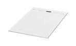 MARKER SHEET, BLANK, 2.8MM, WHITE, TB 0824463