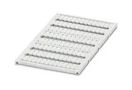 MARKER SHEET, BLANK, 5.2MM, WHITE, TB 0824507