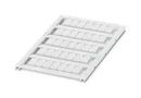 MARKER SHEET, BLANK, 8MM, WHITE, TB 0830758