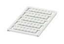 MARKER SHEET, BLANK, 7.9MM, WHITE, TB 0830755