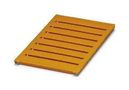 MARKER SHEET, BLANK, 5.2MM, ORANGE, TB 0818276
