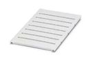 MARKER SHEET, BLANK, 6.2MM, WHITE, TB 0824589