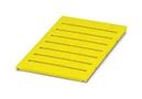 MARKER SHEET, BLANK, 6.2MM, YELLOW, TB 0818331