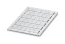 MARKER SHEET, BLANK, 10.2MM, WHITE, TB 0829623