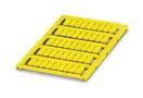 MARKER SHEET, BLANK, 5.2MM, YELLOW, TB 0828573