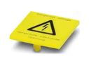 WARNING LABEL PLATE, G5 TERMINAL BLOCK 2720029