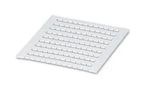 MARKER SHEET, BLANK, 5.2MM, WHITE, TB 0825037