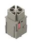 HEAVY DUTY INSERT, RCPT, 2POS, 100A CX02GF