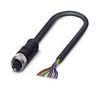 SENSOR CORD, 12P M12 RCPT-FREE END, 10M 1530799