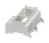 DIN RAIL HOUSING, UPPER, POLYAMIDE, GREY 2202301