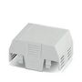 DIN RAIL HOUSING, UPPER, ABS, GREY 2201835