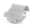 DIN RAIL HOUSING, UPPER, ABS, GREY 2201754