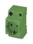 MAINS SOCKET, 2P, 16A, 250V, DIN RAIL 0804030