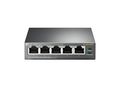 TP-Link TL-SG1005P | Switch | 5x RJ45 1000Mb/s, 4x PoE, Desktop, TP-LINK TL-SG1005P 6935364083212