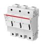 DIN RAIL FUSE HOLDER, 3P, 125A, 600V E93/125S