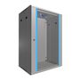 Extralink 18U 600x450 Gray | Rackmount cabinet | wall mounted, EXTRALINK EX.14374 5903148914374