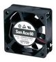 DC AXIAL FAN, 23CU.FT/MIN, BALL, 60MM 109R0612S401