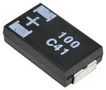 CAP, 100UF, 16V, TANT, POLYMER, D2 16TDC100MYF