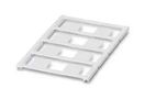 LABEL, POLYAMIDE, WHITE, 15MM X 17MM 825421