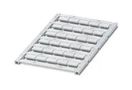 LABEL, POLYCARBONATE, WHITE, 6MM X 12MM 0801503