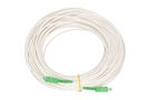 Extralink SC/APC-SC/APC | Patchcord | LSZH, Single mode, Simplex, G.657A1, 3mm, 30m, white, EXTRALINK EX.14817 5903148914817